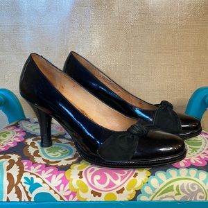 Söfft Black Patent Leather 3” Heels Sz 8.5